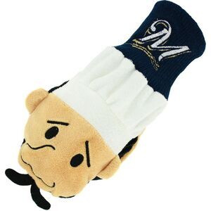 Milwaukee Brewers #3 Italian Sausage Mascot Mittens, Small/Medium (Youth)